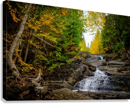 Cascades Sutherland Canvas Print