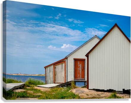 Les Galets Canvas Print