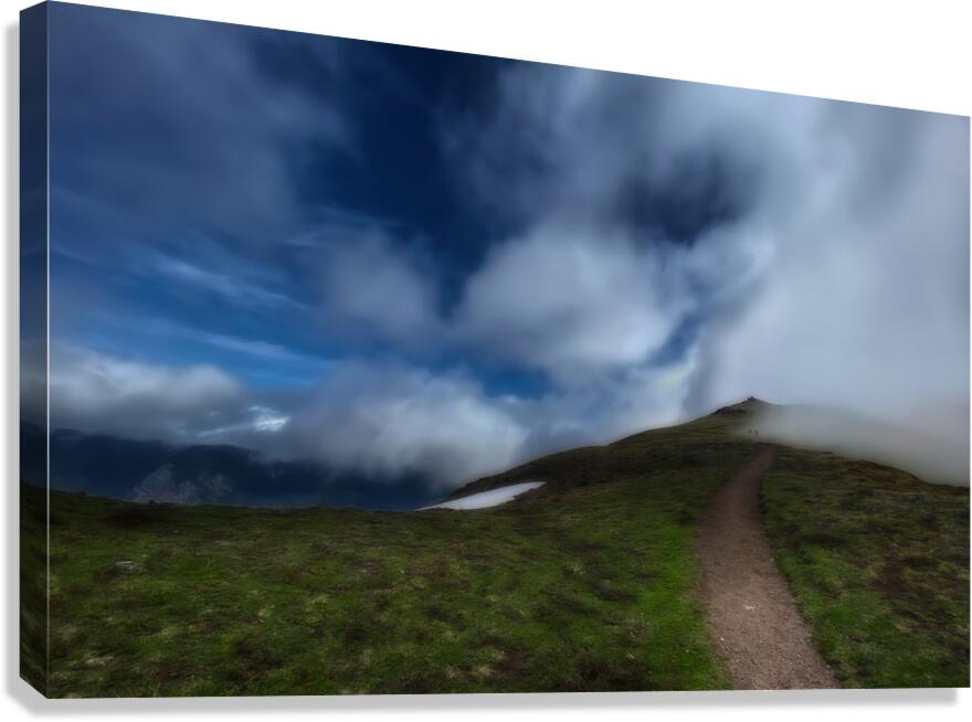 The Final Trudge Canvas Print