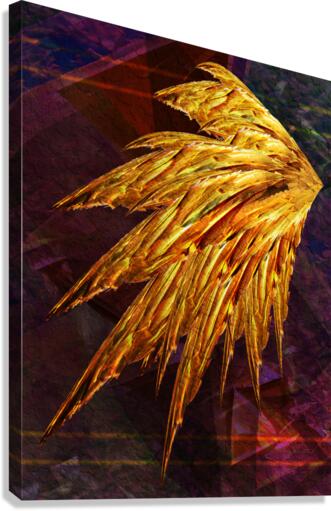 Icarus left wing Canvas Print
