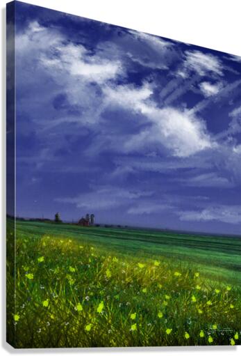 Sewn Canvas Print