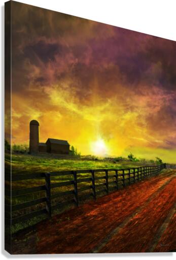 Almost Home Canvas Print