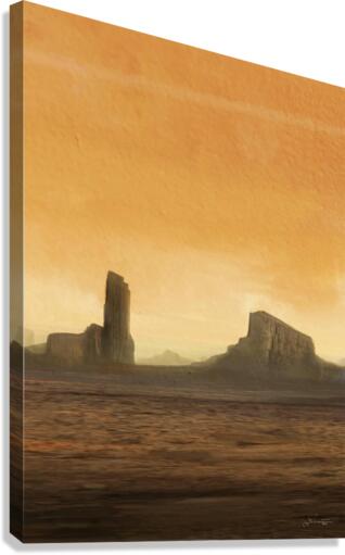 Parched Canvas Print