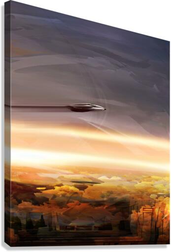 Ride Canvas Print