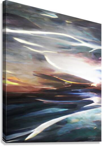 Turbulence Canvas Print