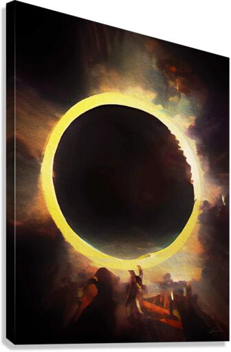 Apoceclipse Canvas Print
