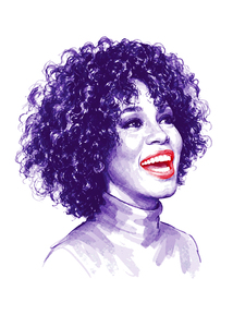 Whitney Houston Blue