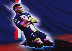 Kylian Mbappe style wpap