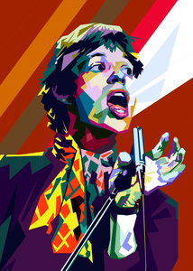 Mick Jagger style wpap 