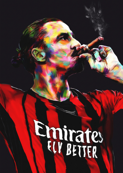 Zlatan Ibrahimovic by Lowo Ijo