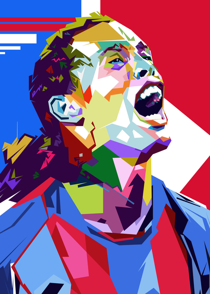 Ronaldinho Print