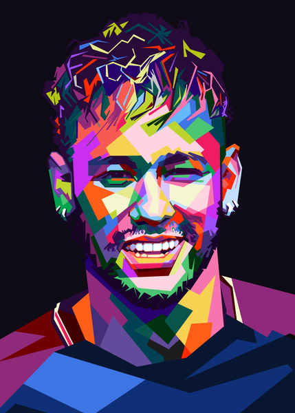 Neymar style wpap Print