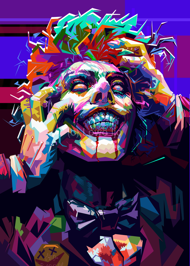 JOKER 油絵アート JOKER 油絵アート Joker art - Cool Joker Art Pieces | MusaArtGallery™