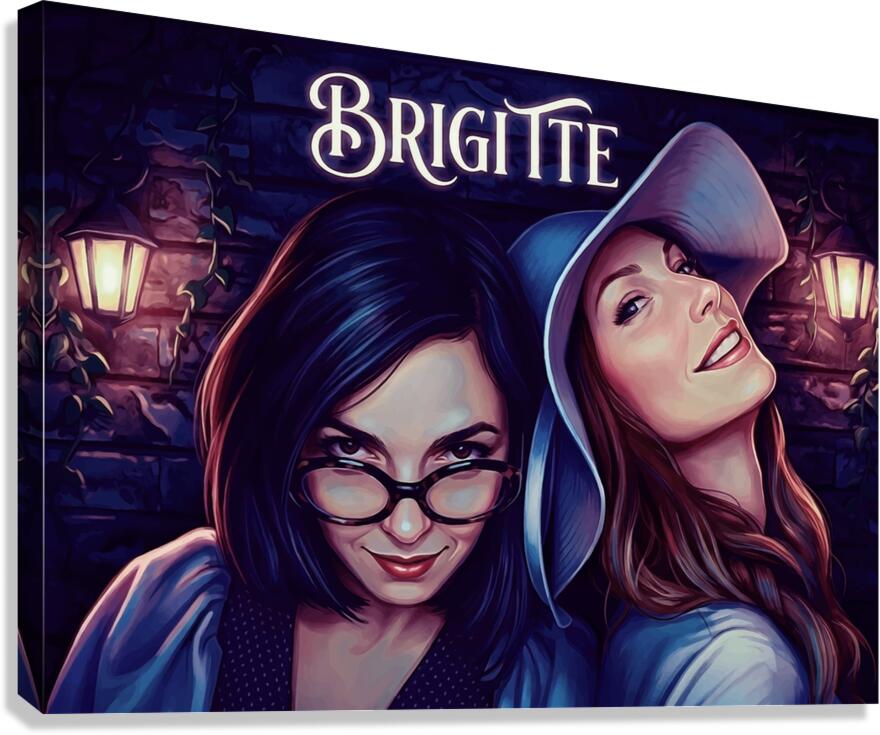 Brigitte Canvas Print