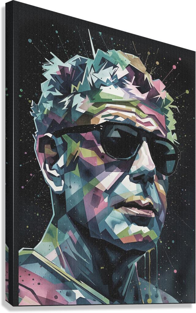 Anthony Bourdain Canvas Print