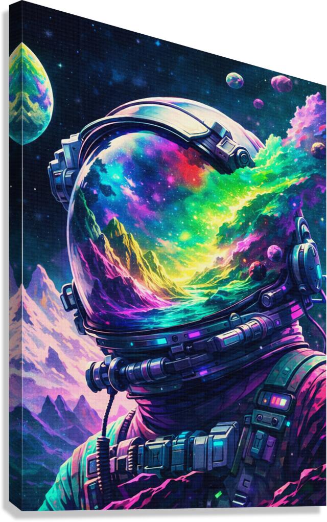 Space wild Canvas Print