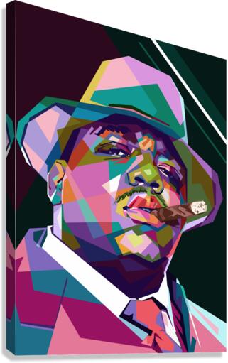 新品A2サイズアートnotoriousB.I.Gインクジェットプリント Notorious B.I.G. wpap pop art by Lowo Ijo Wall Art