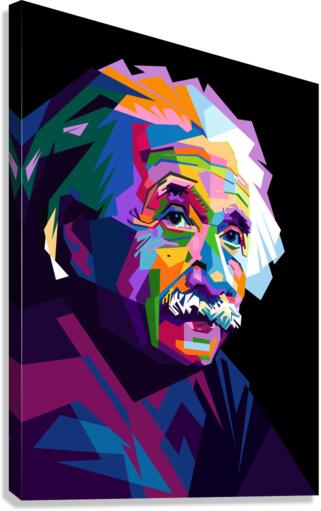 Albert Einstein Canvas Print