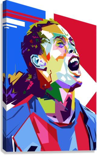 Ronaldinho Canvas Print