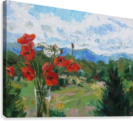 poppies Canvas Print