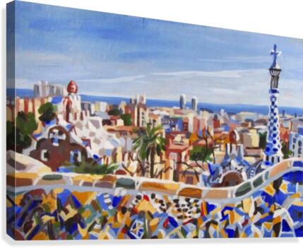 Barcelona Canvas Print