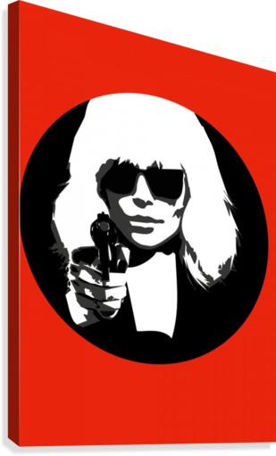 Atomic Blonde Canvas Print