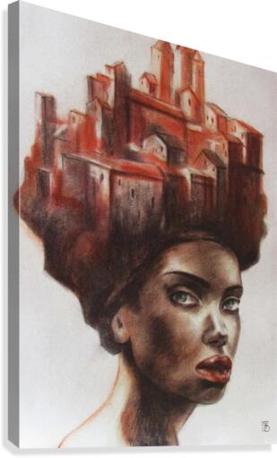 Magic Queen Canvas Print