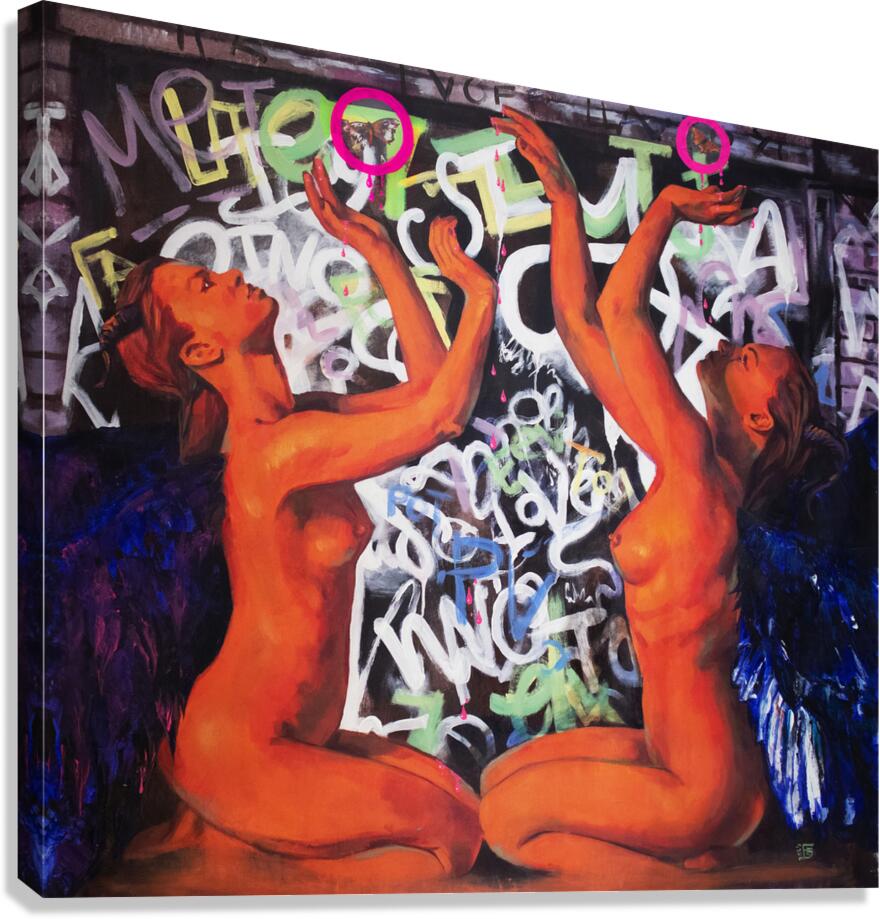 Catchers   Canvas Print