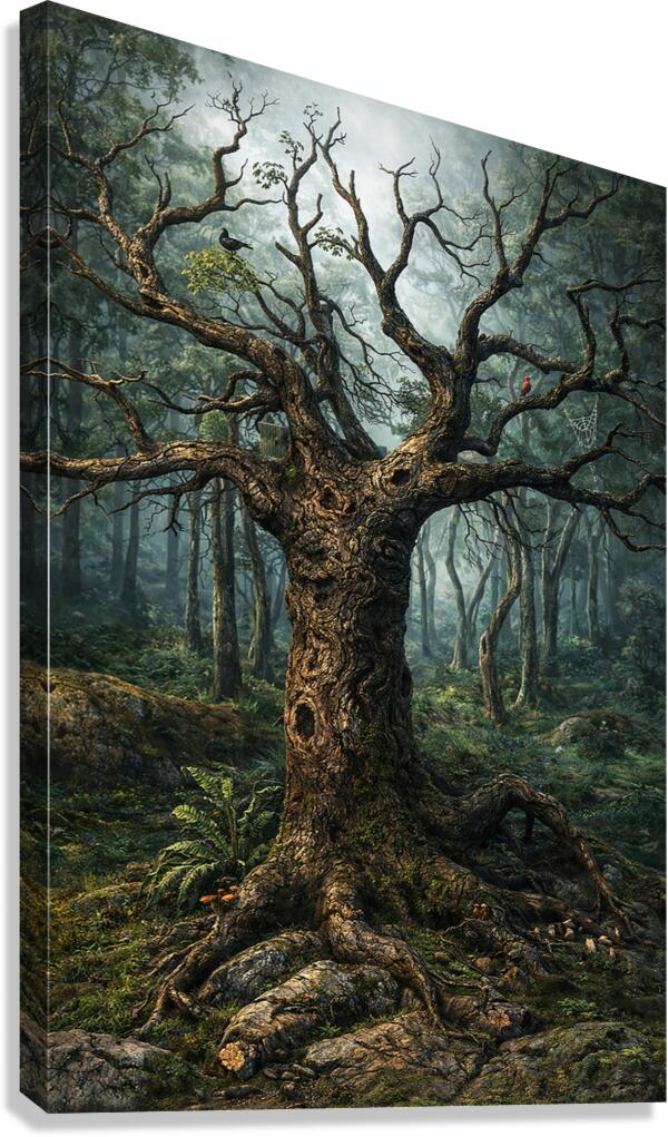 Magic tree Canvas Print