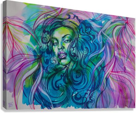 Mermaid Canvas Print