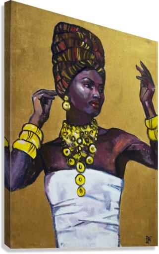 African Queen  Canvas Print