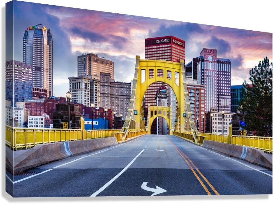 Andy Warhol Bridge Canvas Print