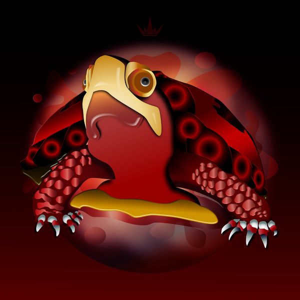 BigRed Box Turtle Print