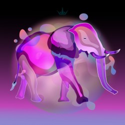 CottonCandy Elephant