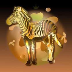 Mocha Gold Zebra