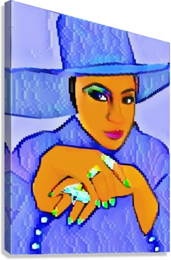 Glimpse v2  Canvas Print