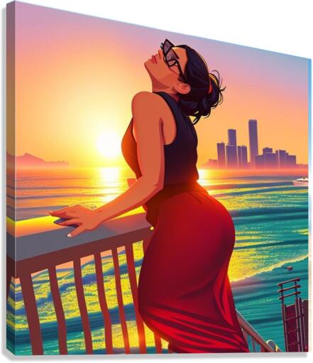 Scintillating Canvas Print