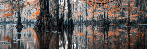 Enchanted Cypress Oasis Print