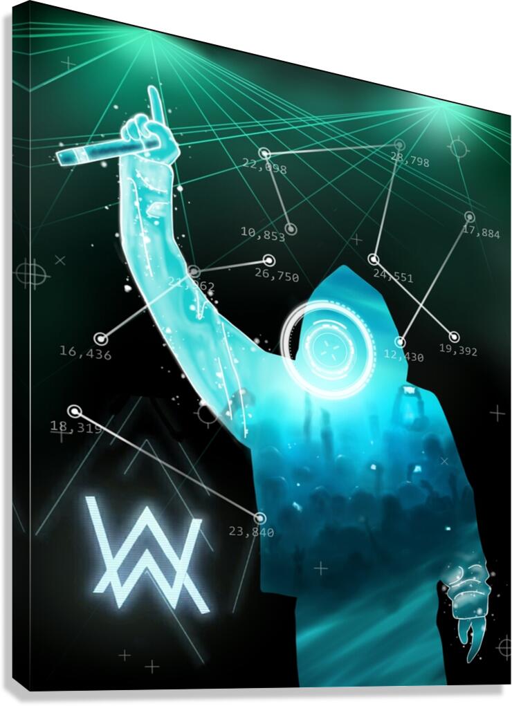 Alan Walker Canvas Print