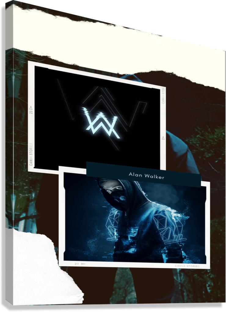 Alan Walker Canvas Print
