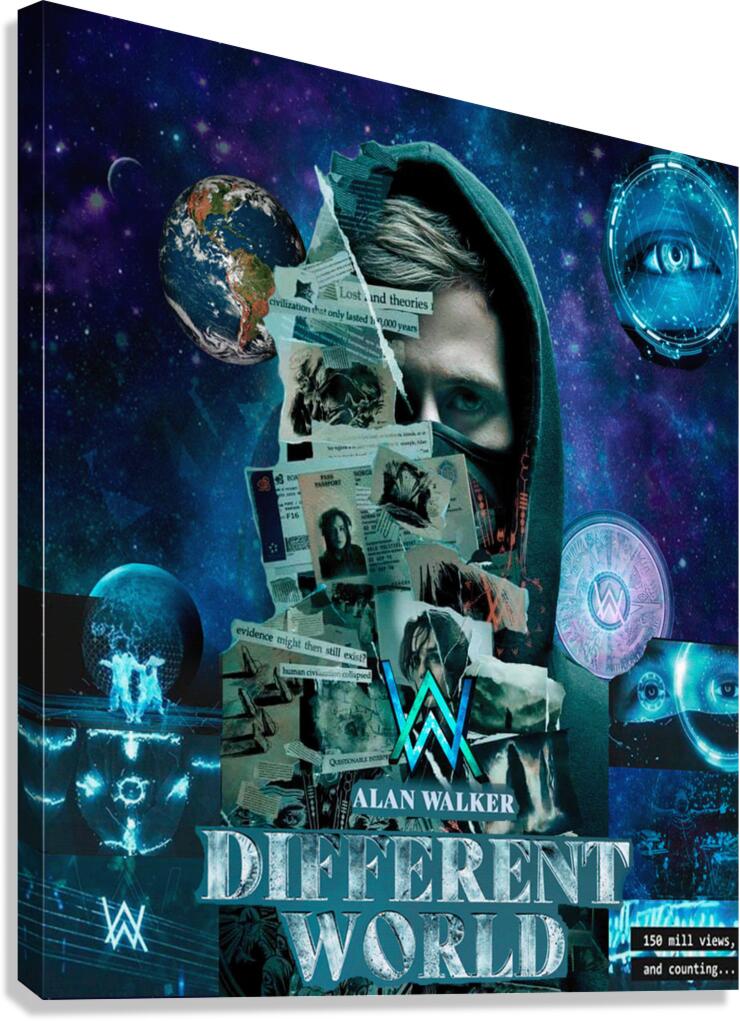 Alan Walker Canvas Print