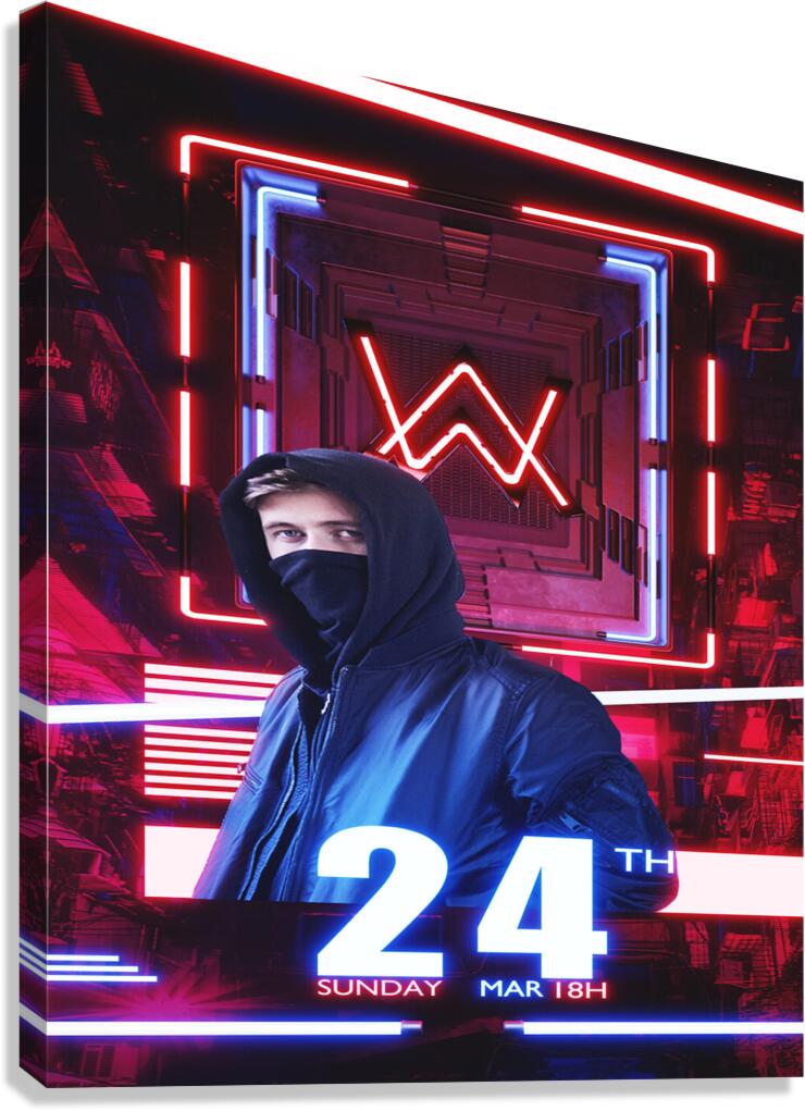 Alan Walker Canvas Print