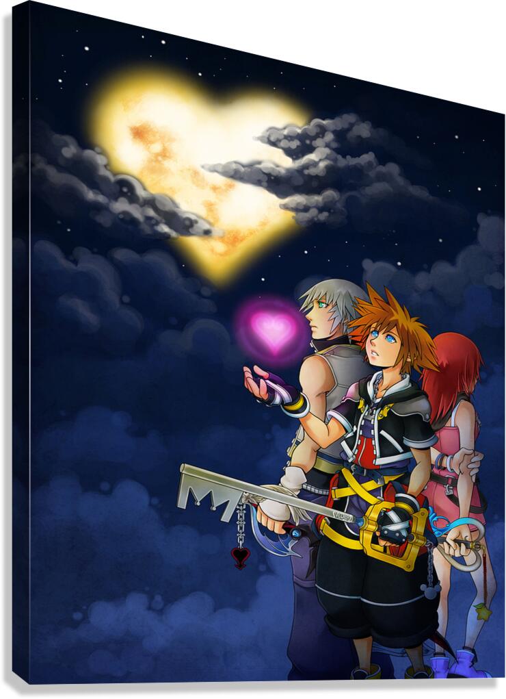 kingdom hearts Canvas Print