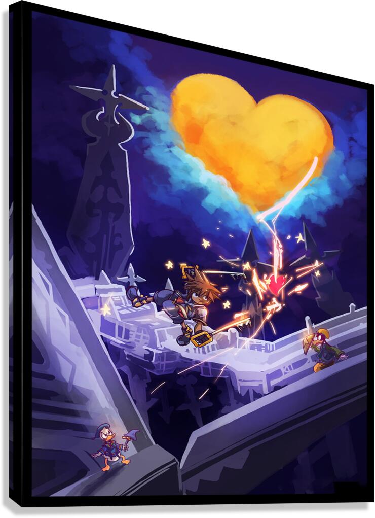 kingdom hearts Canvas Print