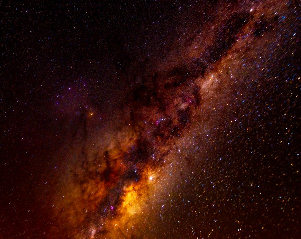 Galactic Core Explosion Print