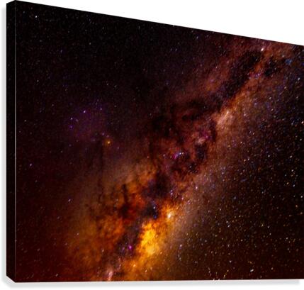 Galactic Core Explosion Canvas Print