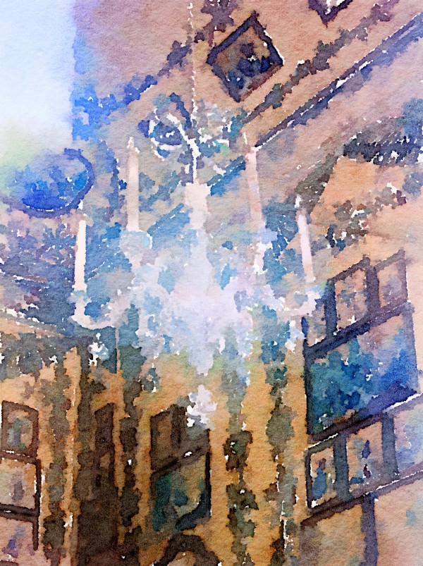 Chandelier Print
