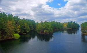 Blue Skies and Blue Waters in Gananoque