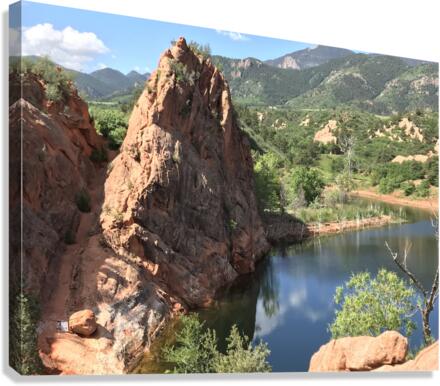 Garden Of The God’s  Canvas Print