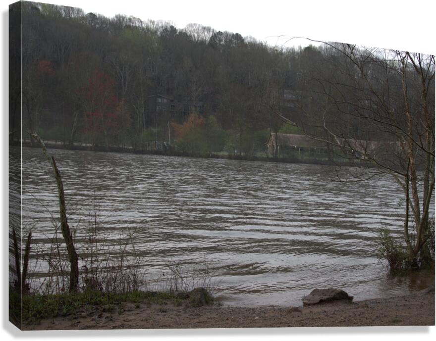 Enjoying the View Canvas Print